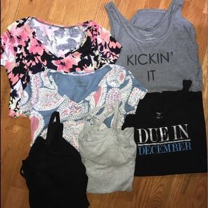 Maternity Tanks and Tee’s